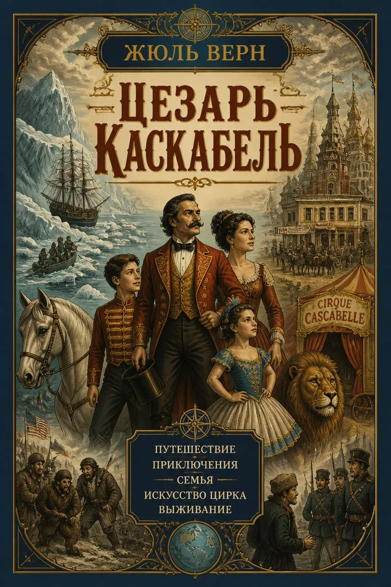 Цезарь Каскабель — обложка книги