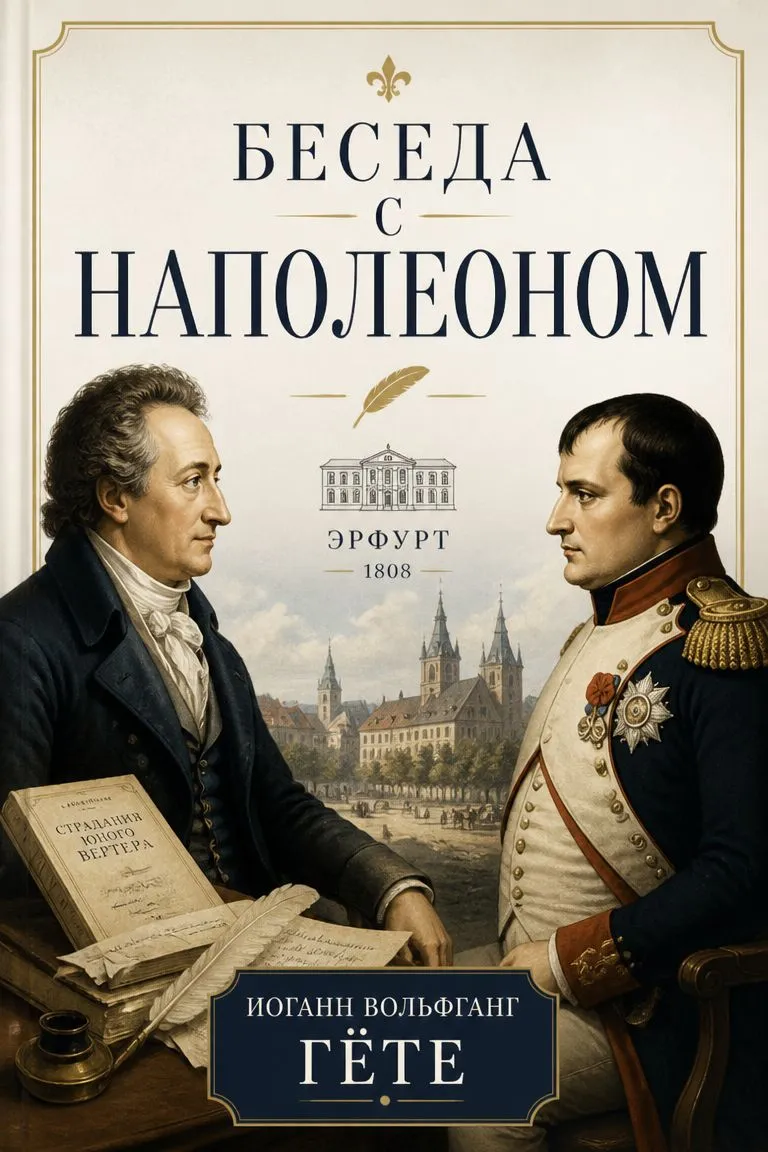 Беседа с Наполеоном — обложка книги