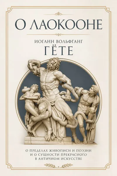 О Лаокооне — обложка книги