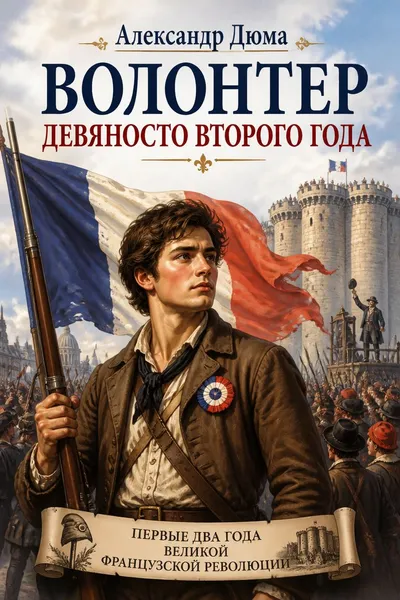 Волонтер девяносто второго года — обложка книги