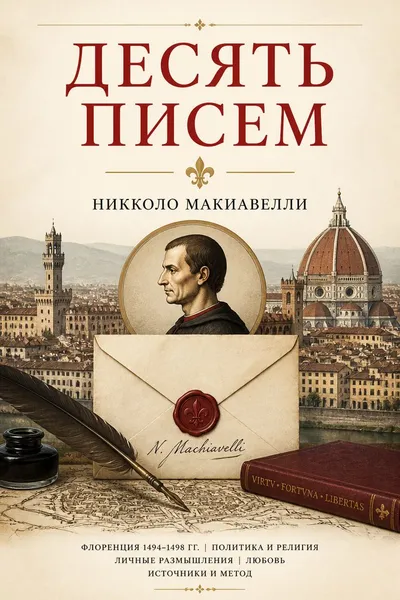 Десять писем — обложка книги