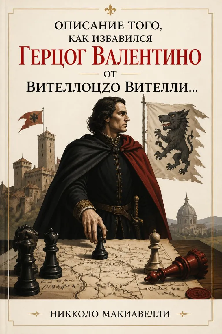 Описание того, как избавился герцог Валентино от Вителлоццо Вителли... — обложка книги