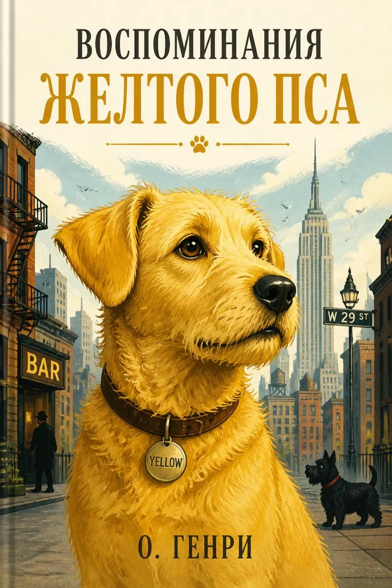 Воспоминания желтого пса — обложка книги