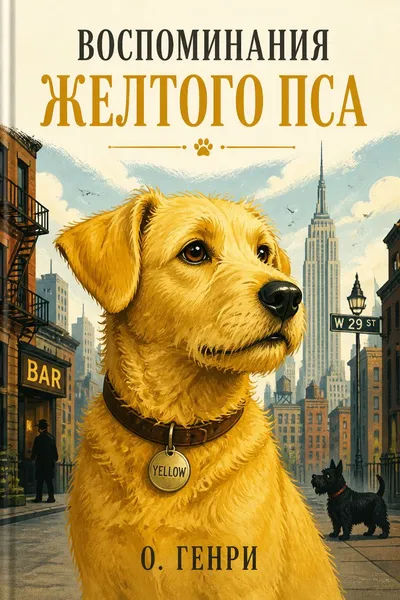Воспоминания желтого пса — обложка книги