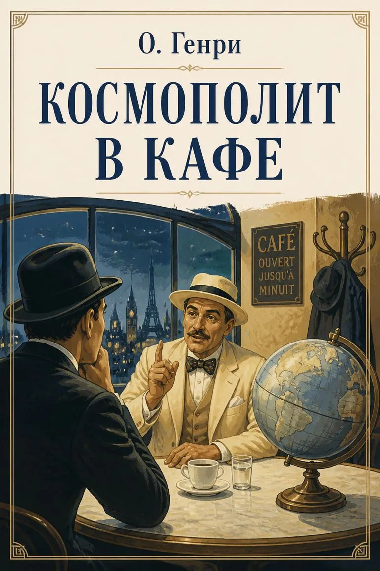 Космополит в кафе — обложка книги