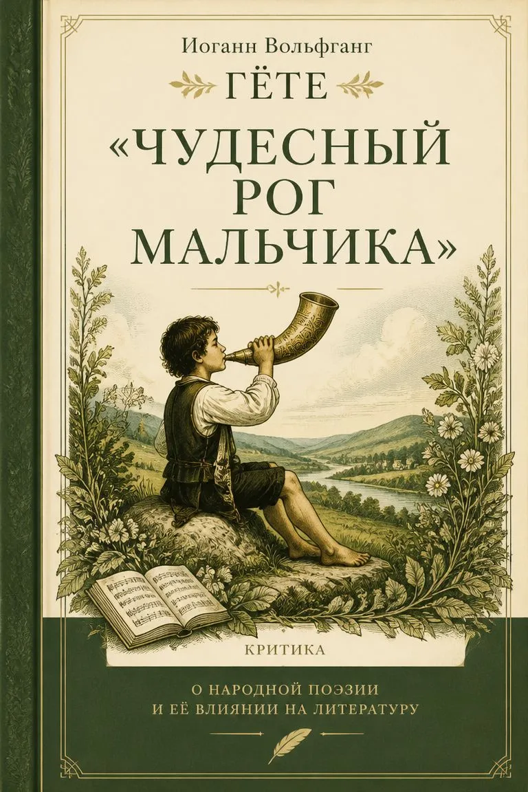 «Чудесный рог мальчика» — обложка книги