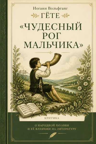 «Чудесный рог мальчика» — обложка книги