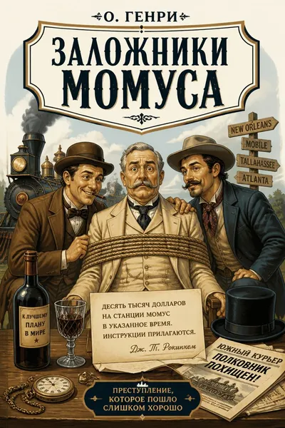 Заложники Момуса — обложка книги