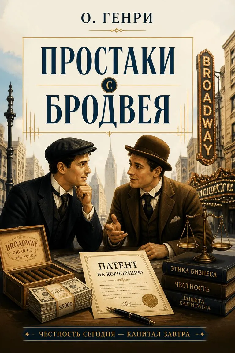 Простаки с Бродвея — обложка книги