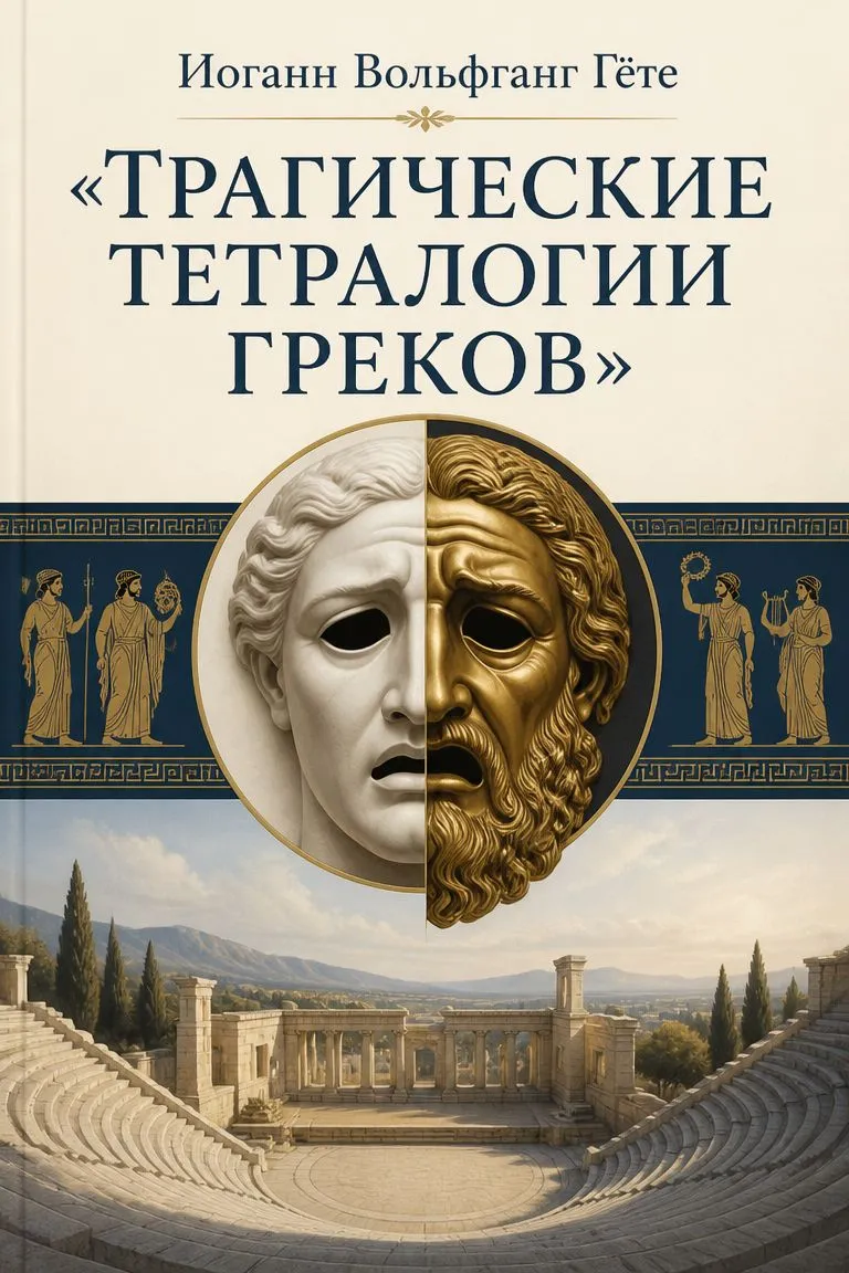 «Трагические тетралогии греков» — обложка книги