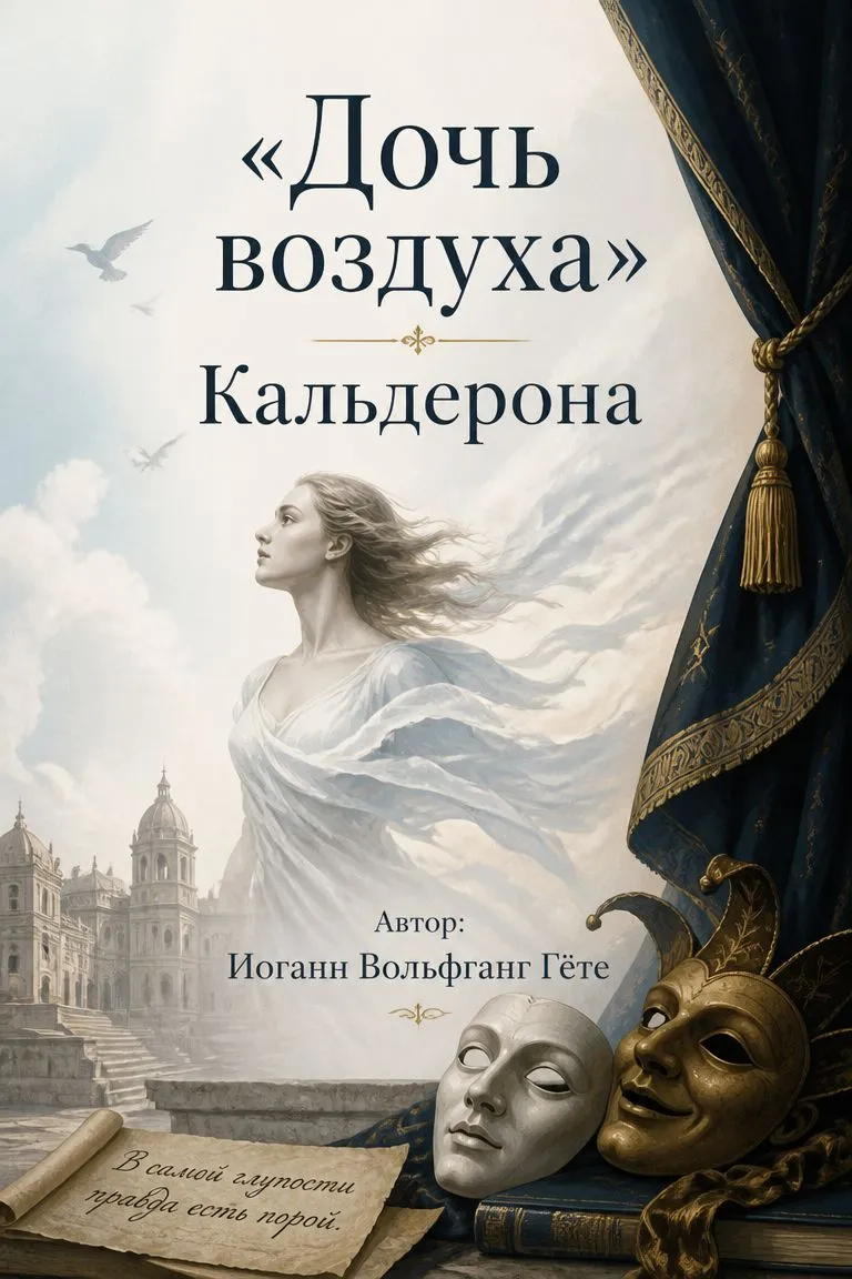 «Дочь воздуха» Кальдерона — обложка книги