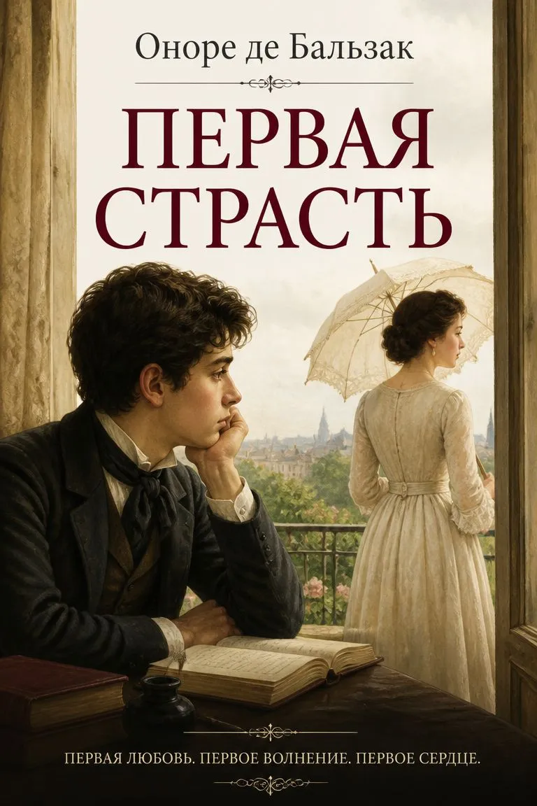 Первая страсть — обложка книги