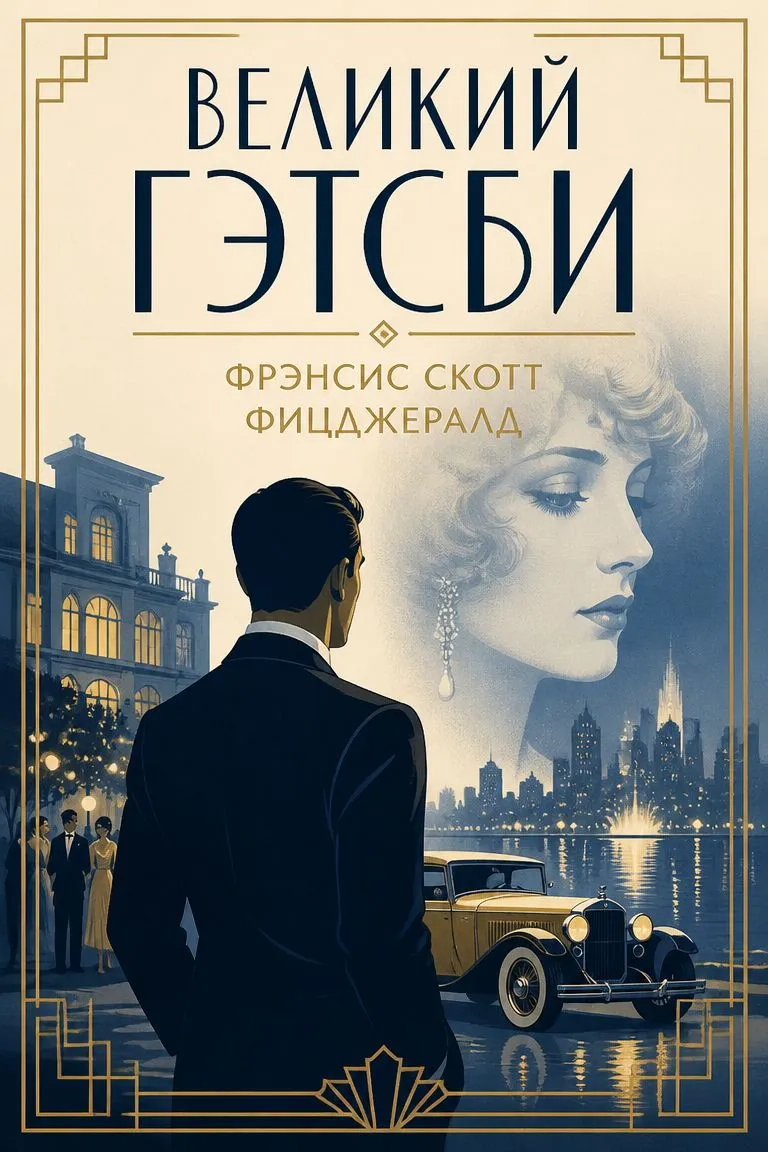 Великий Гэтсби — обложка книги