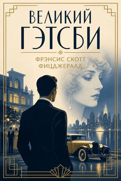 Великий Гэтсби — обложка книги