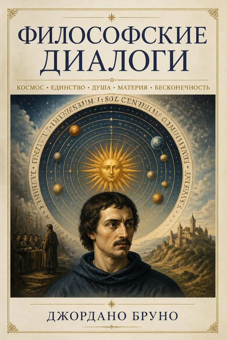 Философские диалоги — обложка книги