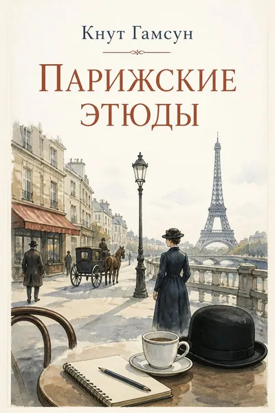 Парижские этюды — обложка книги