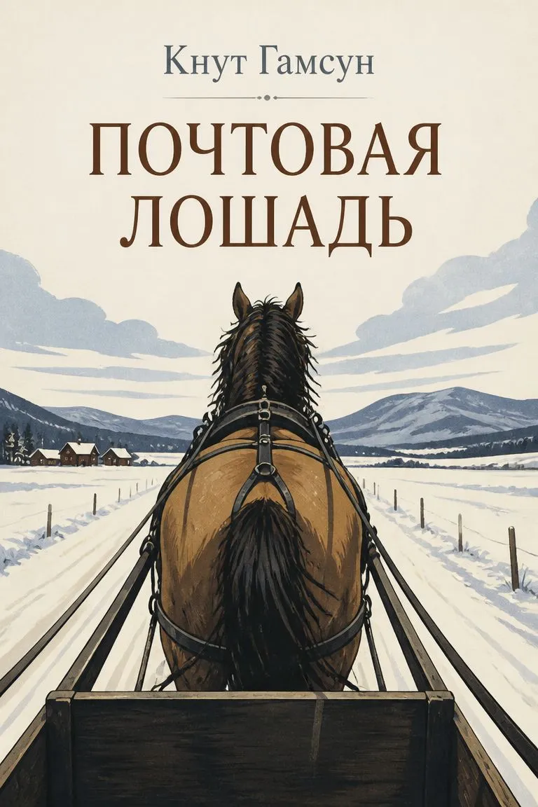 Почтовая лошадь — обложка книги