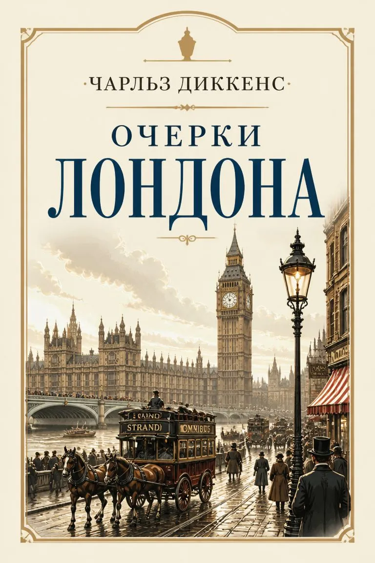 Очерки Лондона — обложка книги