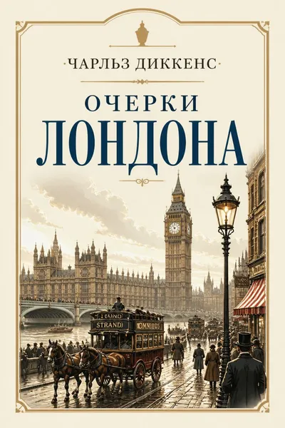 Очерки Лондона — обложка книги