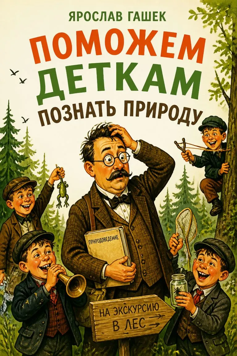 Поможем деткам познать природу — обложка книги