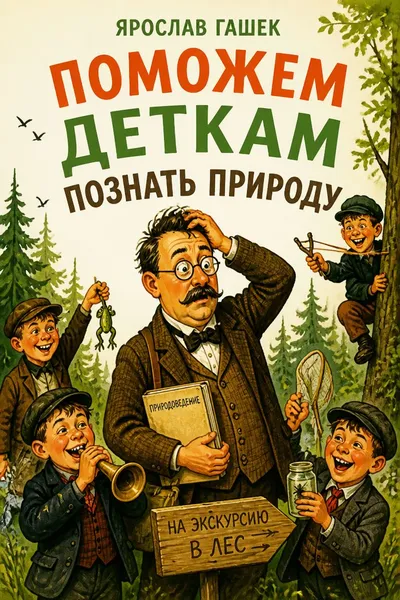 Поможем деткам познать природу — обложка книги