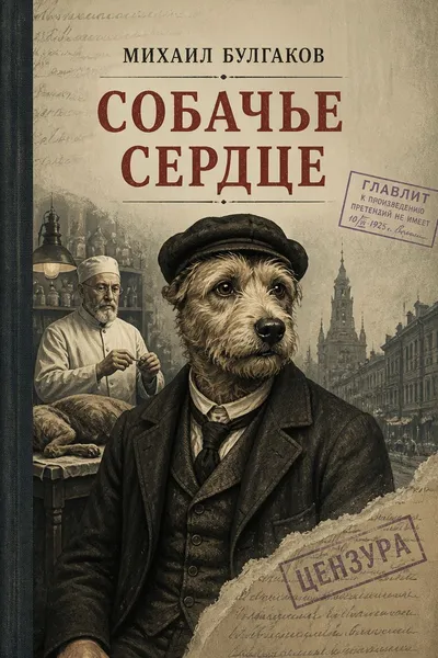 Собачье сердце — обложка книги