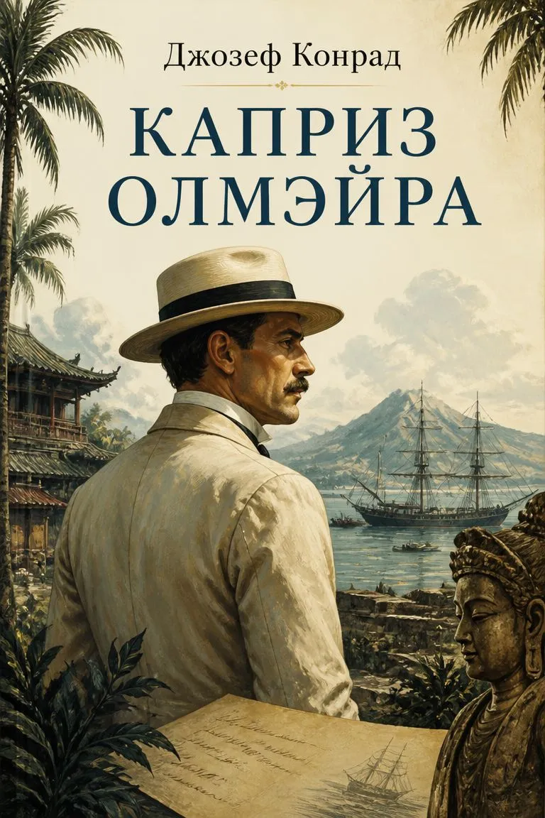 Каприз Олмэйра — обложка книги