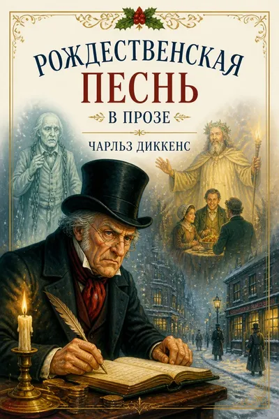 Рождественская песнь в прозе — обложка книги