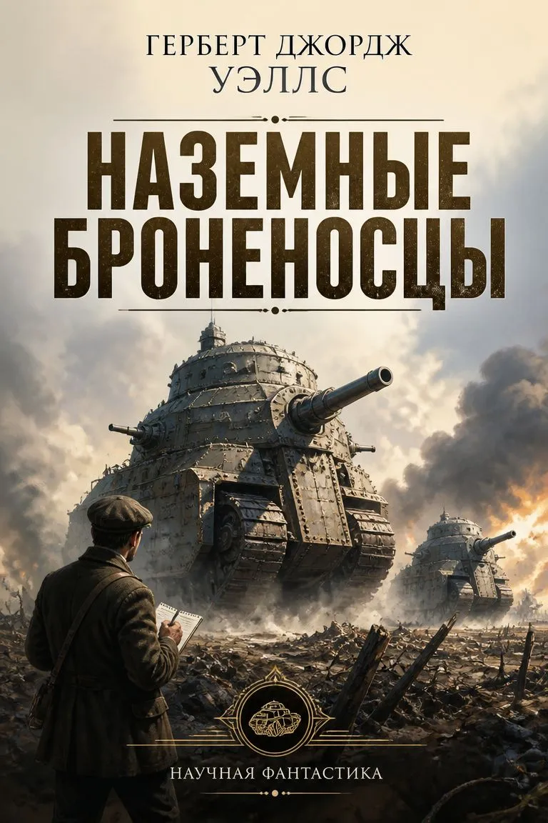 Наземные броненосцы — обложка книги