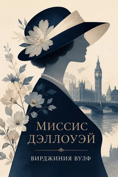 Миссис Дэллоуэй — обложка книги