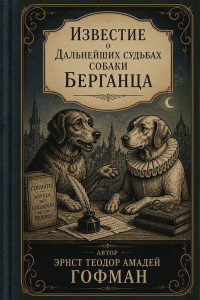 Известие о дальнейших судьбах собаки Берганца — обложка книги