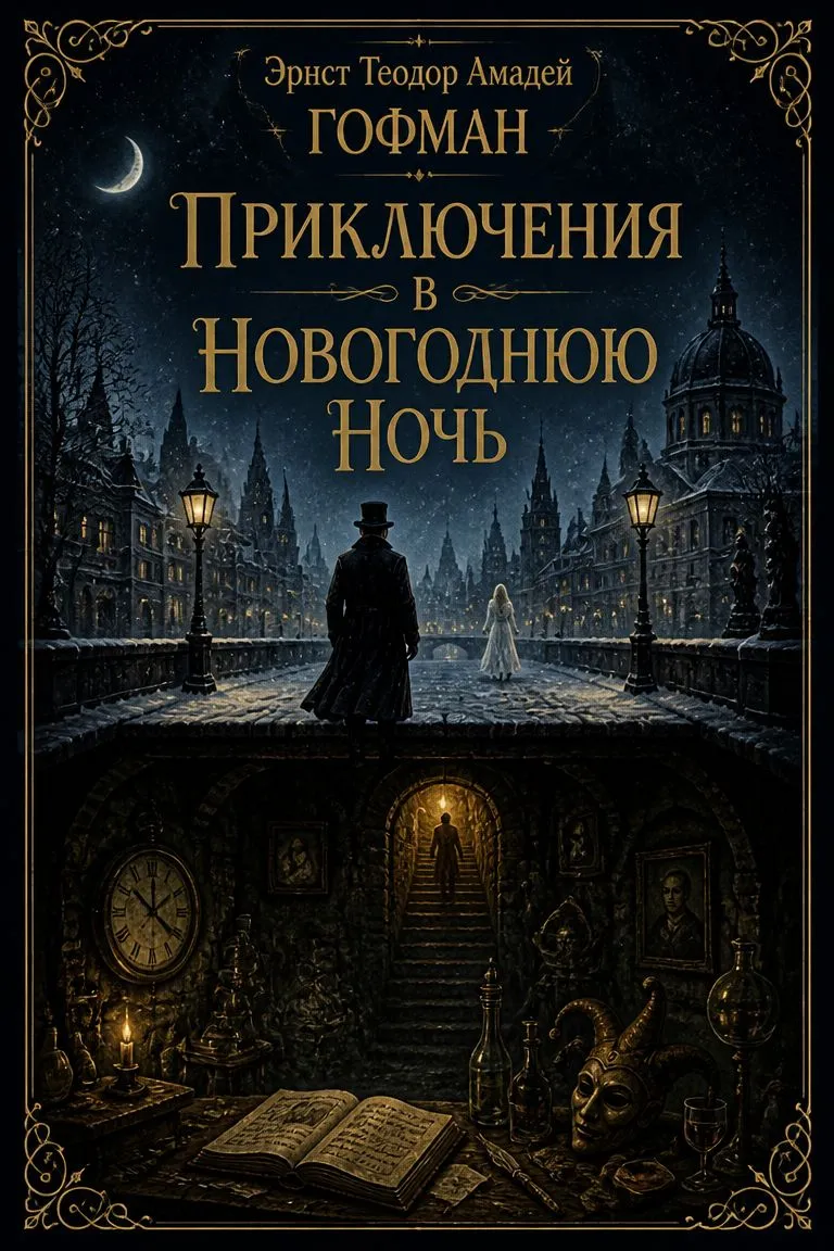 Приключения в Новогоднюю ночь — обложка книги
