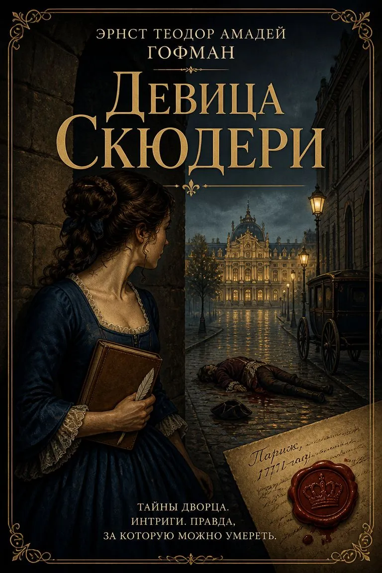 Девица Скюдери — обложка книги