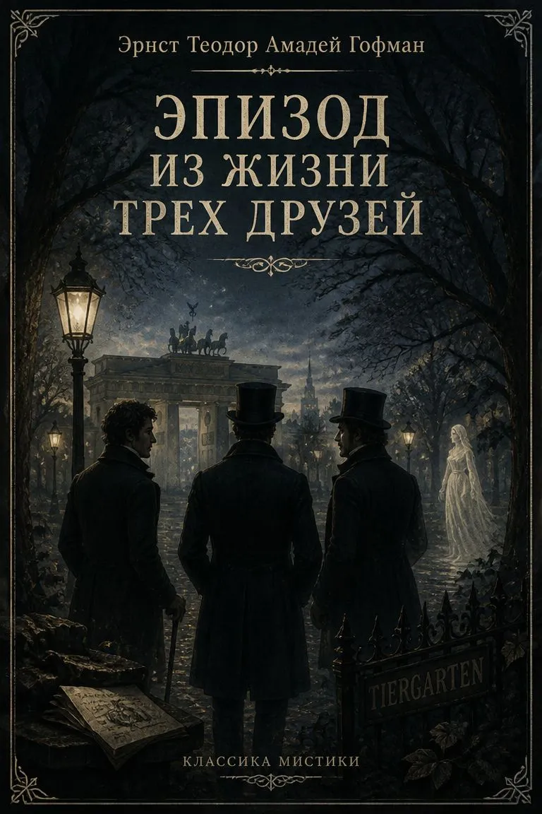 Эпизод из жизни трех друзей — обложка книги