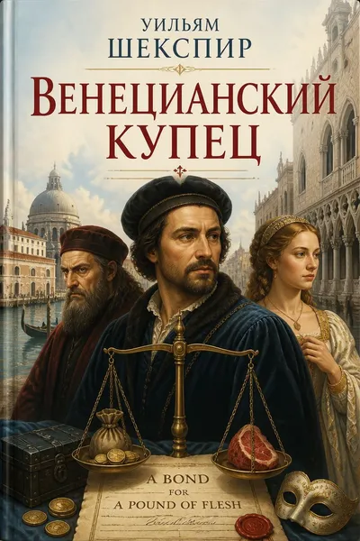 Венецианский купец — обложка книги