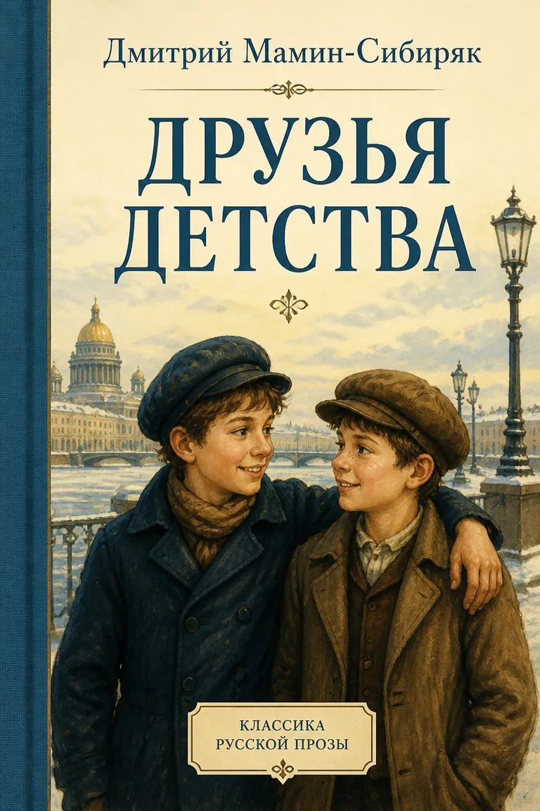 Друзья детства — обложка книги