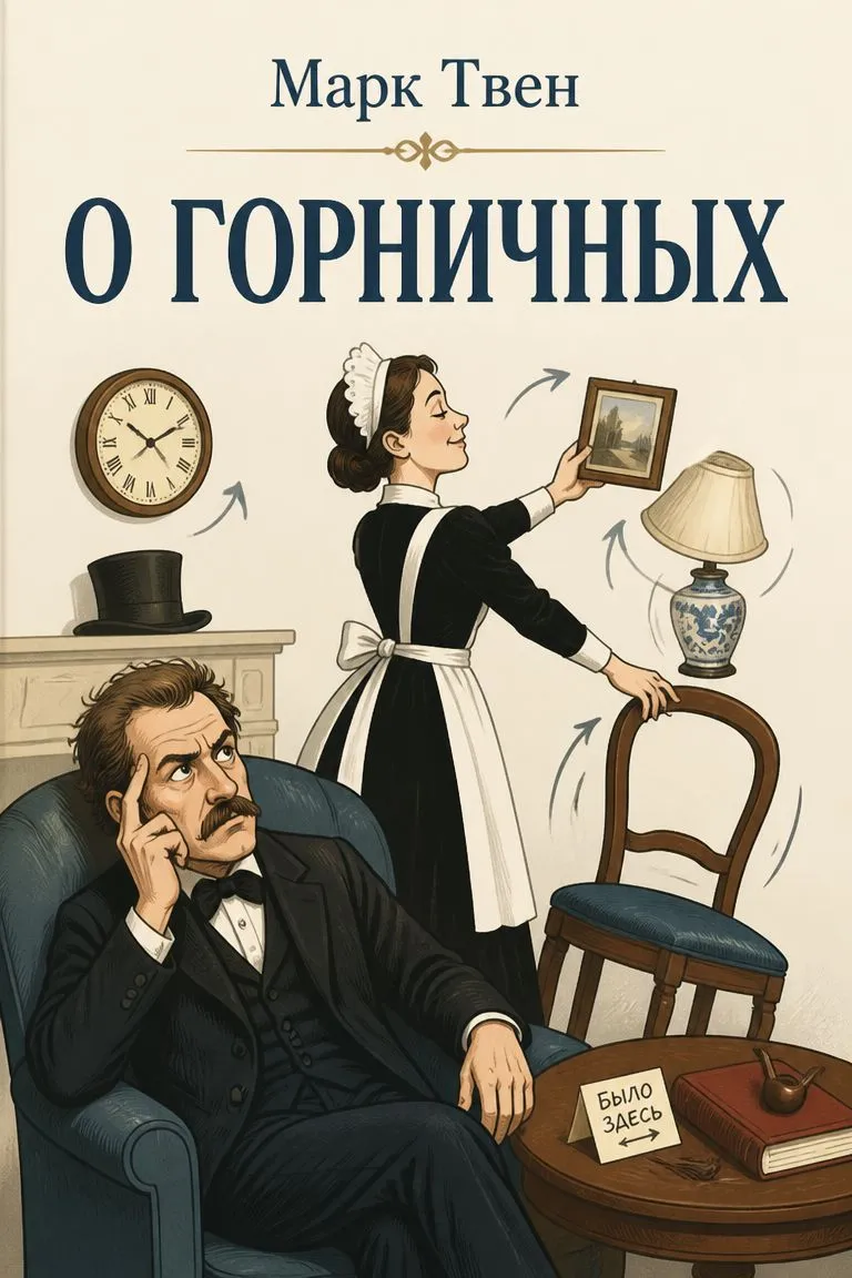 О горничных — обложка книги