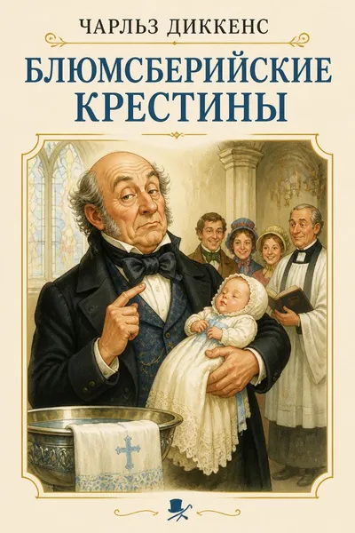 Блюмсберийские крестины — обложка книги