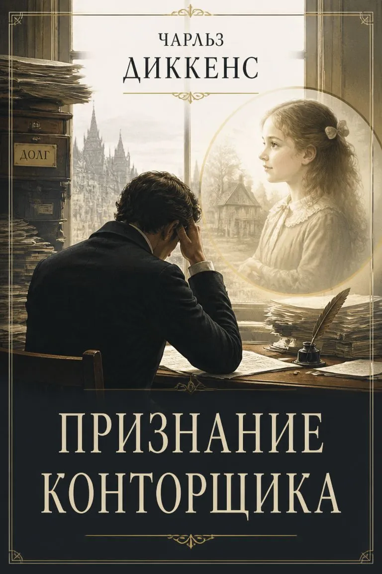 Признание конторщика — обложка книги