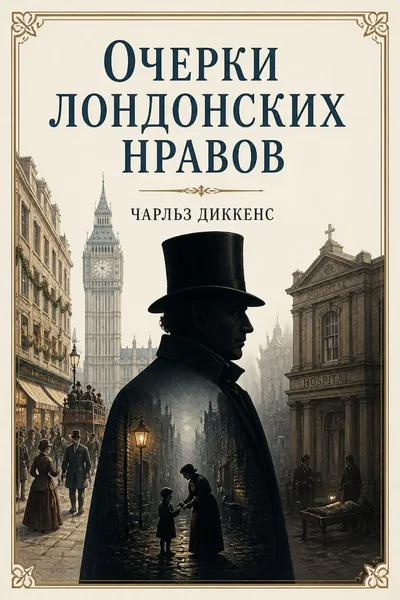 Очерки лондонских нравов — обложка книги