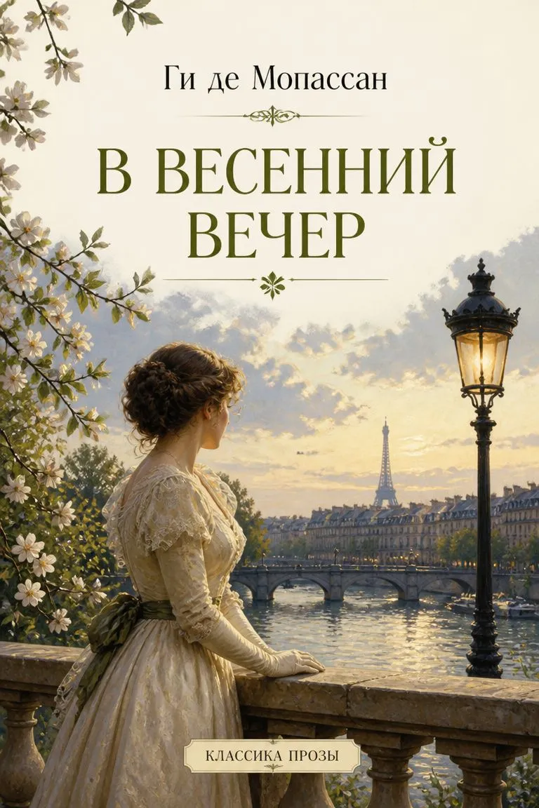 В весенний вечер — обложка книги