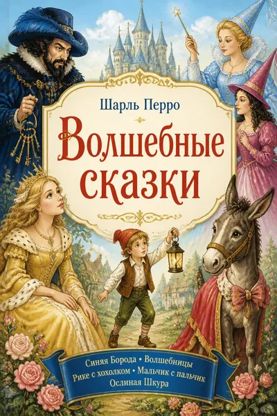 Волшебные сказки — обложка книги