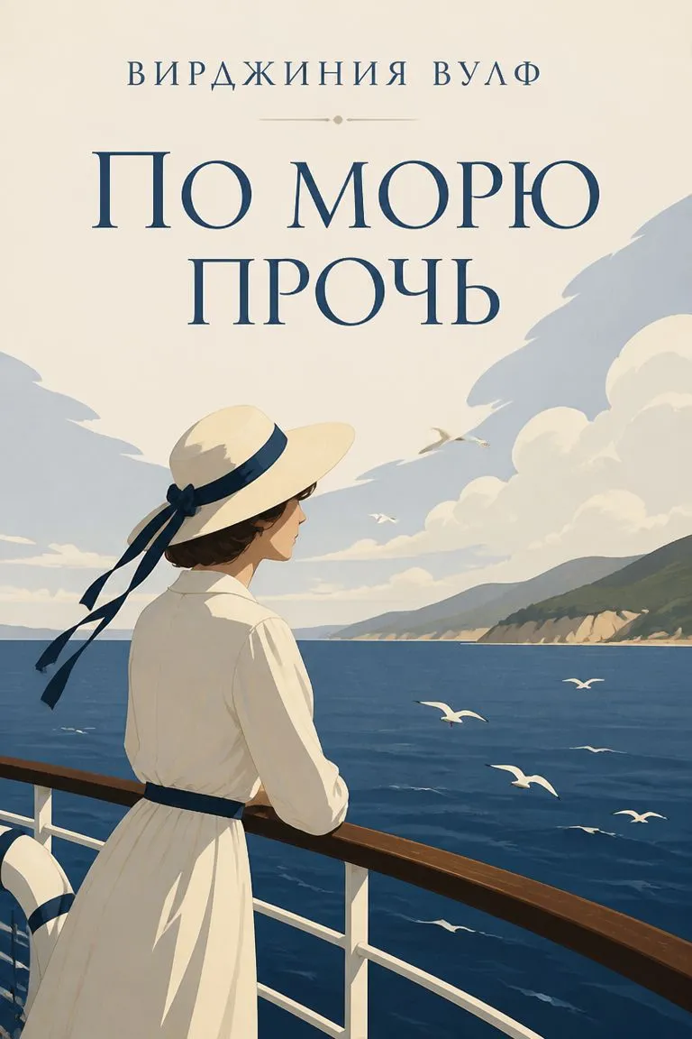 По морю прочь — обложка книги