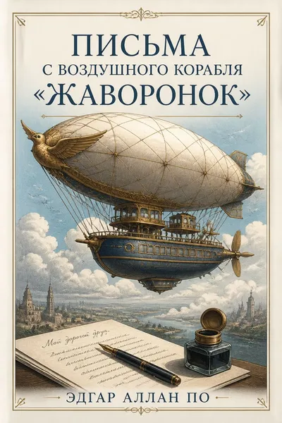 Письма с воздушного корабля «Жаворонок» — обложка книги