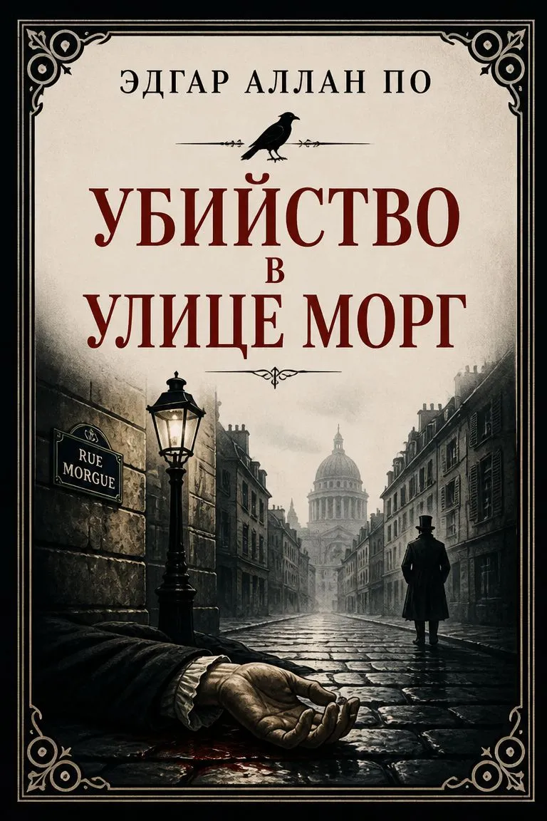 Убийство в улице Морг — обложка книги