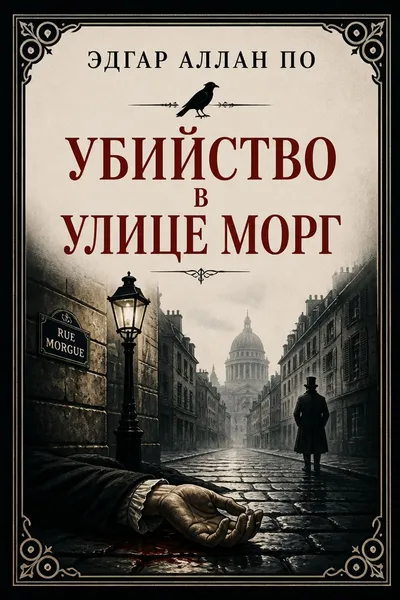 Убийство в улице Морг — обложка книги