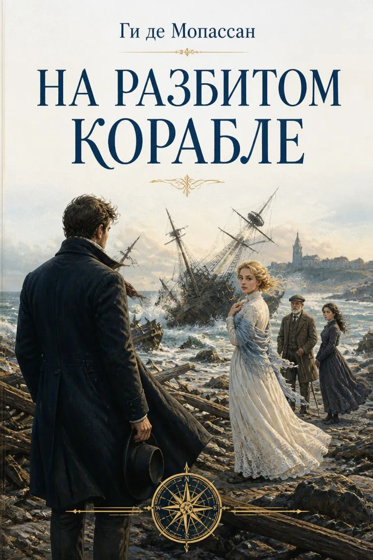 На разбитом корабле — обложка книги