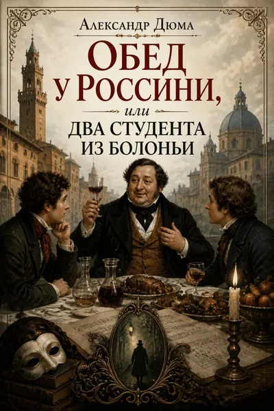 Обед у Россини, или Два студента из Болоньи — обложка книги