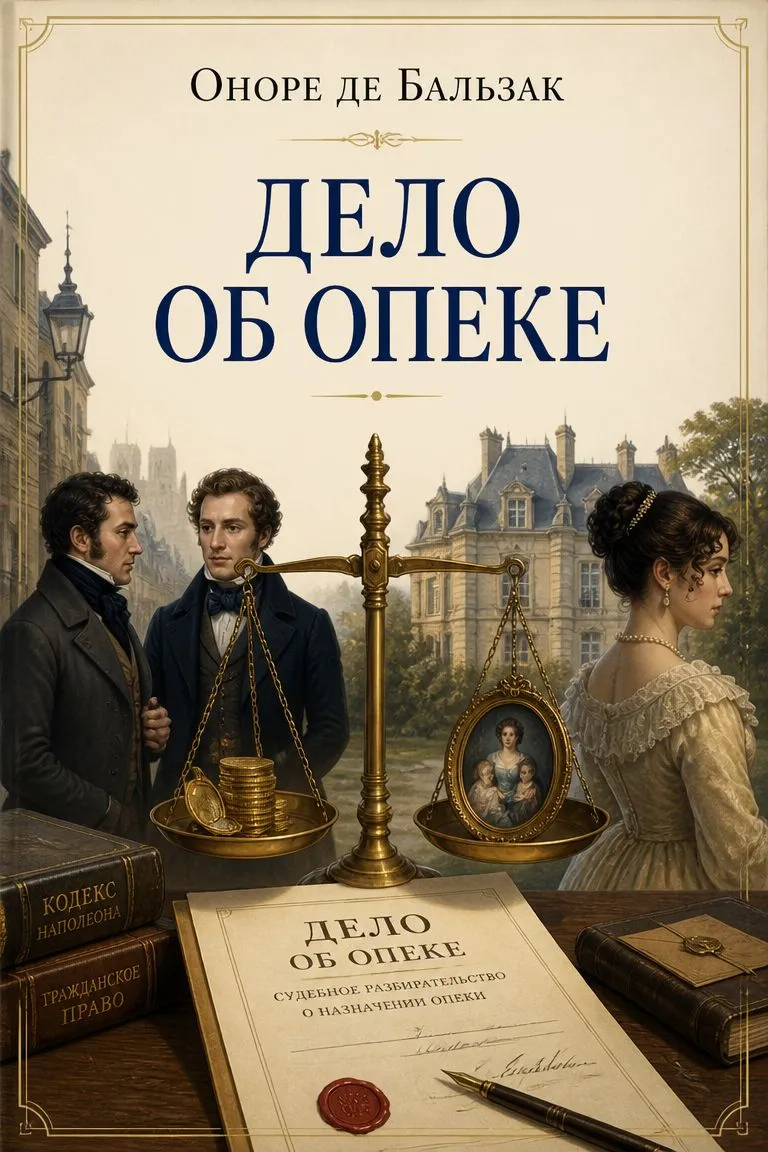 Дело об опеке — обложка книги