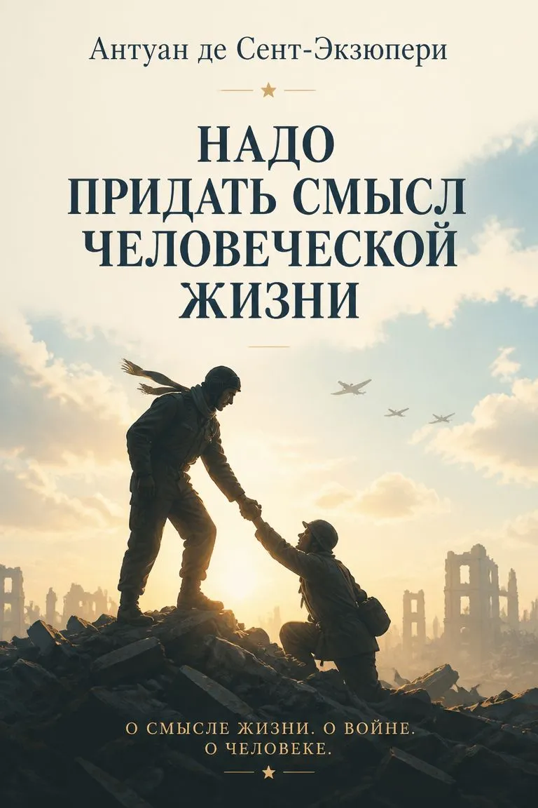 Надо придать смысл человеческой жизни — обложка книги